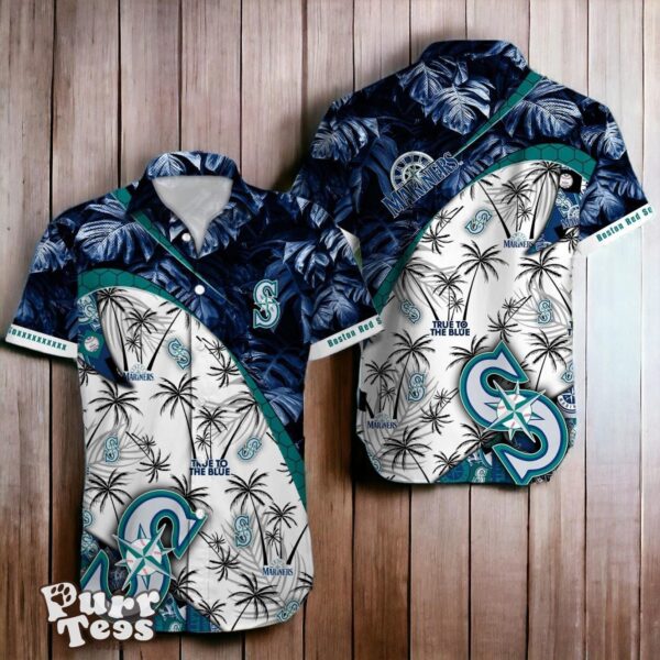 Seattle Mariners MLB Tropical Pattern Hawaiian Shirt Best Gift For Fans Product Photo 1