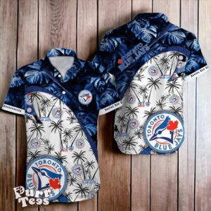 Toronto Blue Jays MLB Tropical Pattern Hawaiian Shirt Best Gift For Fans Product Photo 1