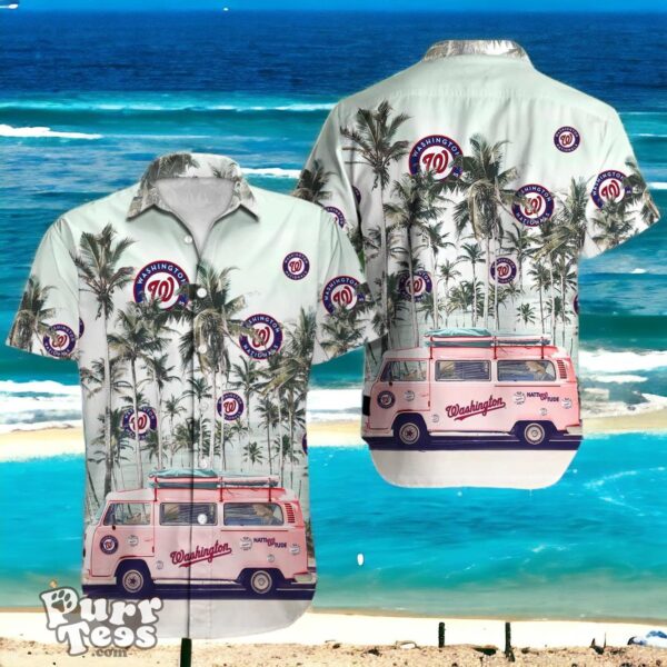 Washington Nationals MLB Tropical Hawaiian Shirt Best Gift For Fans Product Photo 1