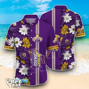 Albany Great Danes NCAA3 Flower Hawaiian Shirt Best Design For Fans Product Photo 1