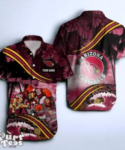 Arizona Cardinals NFL Hawaiian Shirt Custom Name Best Gift For Fans Product Photo 1
