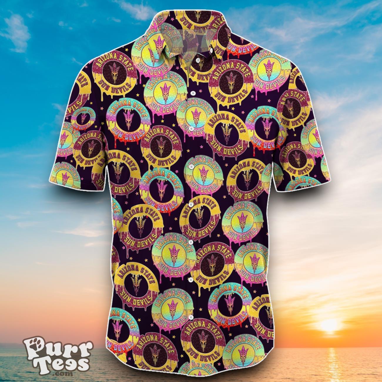 Arizona State Sun Devils Hawaiian Shirt Best Design For Sport Fans Product Photo 2
