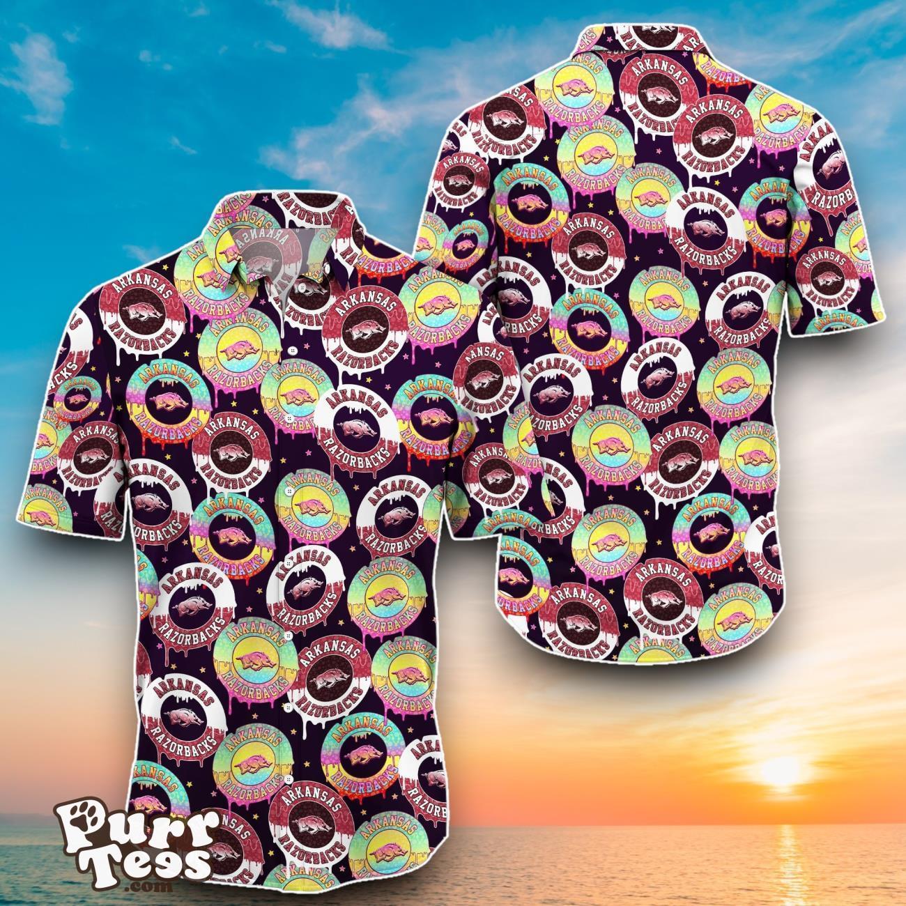 Arkansas Razorbacks Hawaiian Shirt Best Design For Sport Fans Product Photo 1