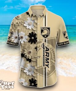 Army Black Knights NCAA3 Flower Hawaiian Shirt Best Design For Fans Product Photo 2