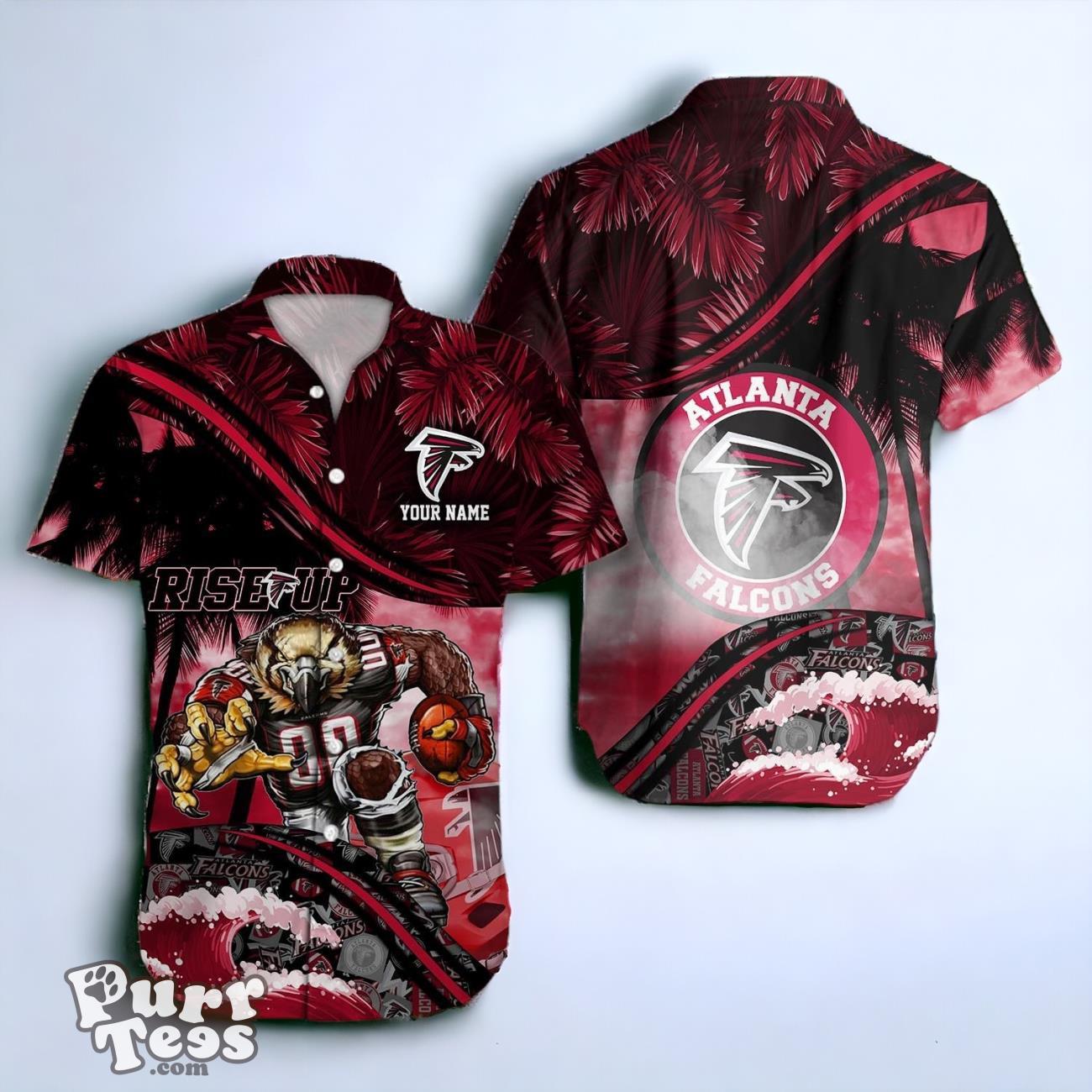 Atlanta Falcons NFL Hawaiian Shirt Custom Name Best Gift For Fans Product Photo 1