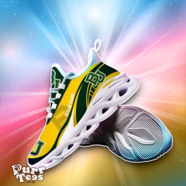 Baylor Bears Max Soul Sneakers Pulse Shoes For Fan Product Photo 1