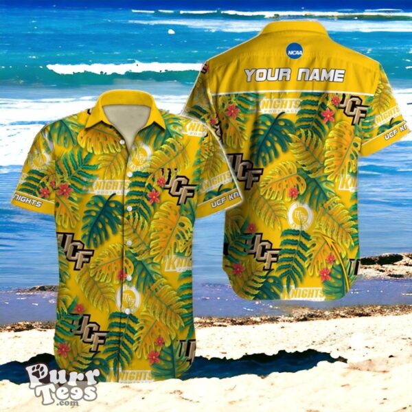 Bespoke Spirit Custom Name on UCF Knights NCAA Hawaiian Shirt for Ultimate Support Product Photo 1