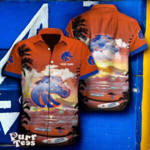 Boise State Broncos Hawaiian Shirt Impressive Gift For Men And Women Product Photo 1