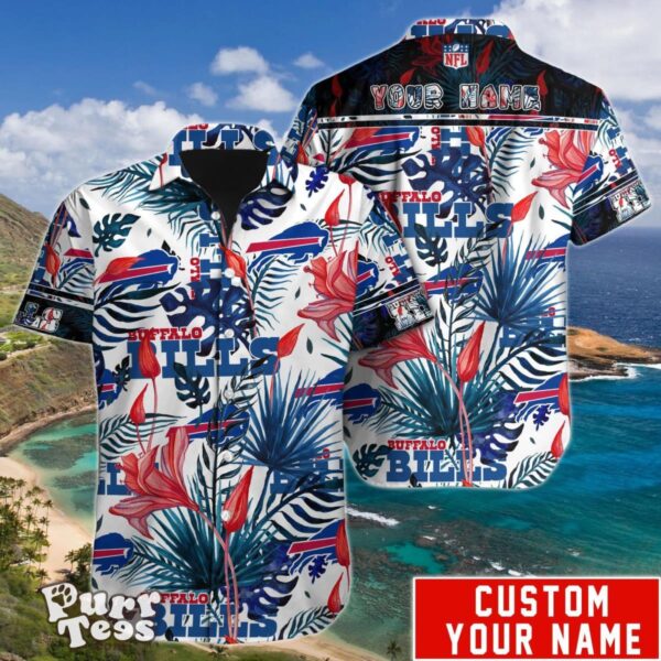 Buffalo Bills NFL Hawaiian Shirt Custom Name Unique Gift For Men And Women Product Photo 1