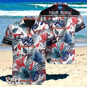 Cheer in Style Personalized Virginia Tech Hokies NCAA Hawaiian Shirt for Men and Women Product Photo 1