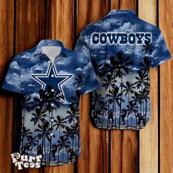 Dallas Cowboys NFL Hawaiian Shirt 3D Tropical Trending For Fans Product Photo 1