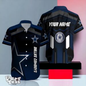Dallas Cowboys NFL Hawaiian Shirt For Men Women Custom Name Product Photo 1