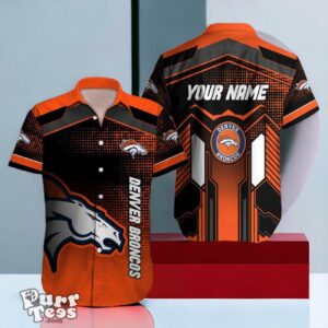 Denver Broncos NFL Hawaiian Shirt For Men Women Custom Name Product Photo 1