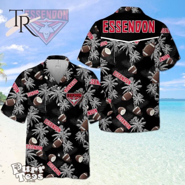 Essendon Bombers AFL Hawaiian Shirt Product Photo 1
