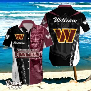 Every Game Celebration Personalized Washington Commanders NFL Hawaiian Shirt Product Photo 1