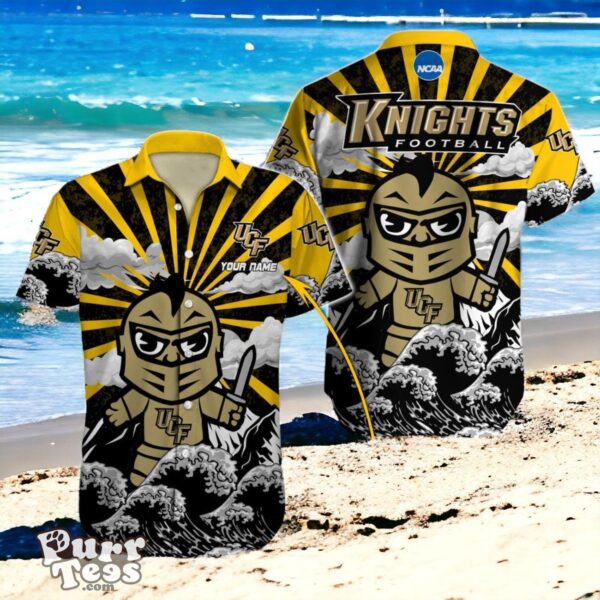 Exclusive Fan Gear Custom Name UCF Knights NCAA Hawaiian Shirt Edition Product Photo 1