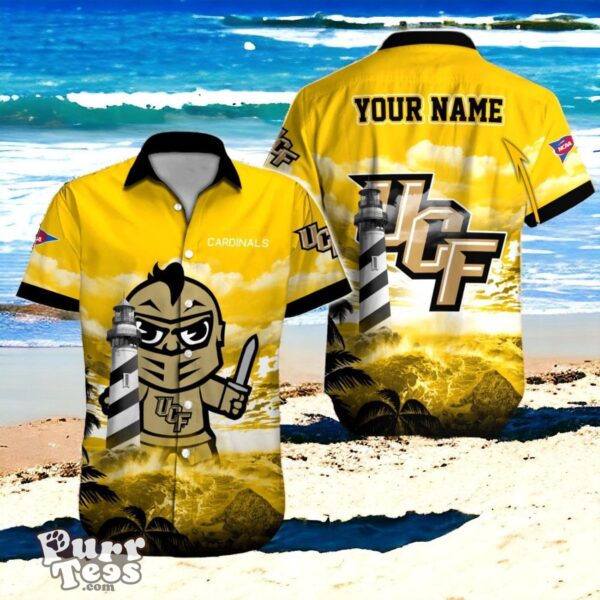 Fan Fashion Redefined Custom Name on Your UCF Knights NCAA Hawaiian Shirt Product Photo 1