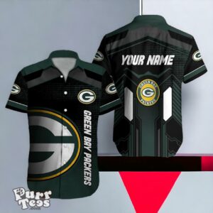Green Bay Packers NFL Hawaiian Shirt For Men Women Custom Name Product Photo 1