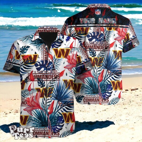 Hawaiian Touchdown Personalized Washington Commanders NFL Shirt for Fans Product Photo 1