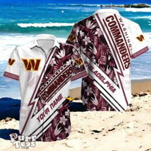 Hawaiian Vibes Custom Washington Commanders NFL Shirt for Men and Women Product Photo 1