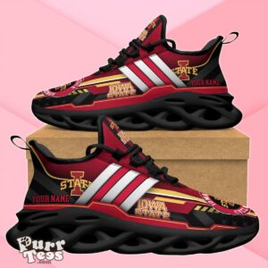 Iowa State Cyclones Max Soul Shoes Custom Name Special Gift For Men And Women Product Photo 2