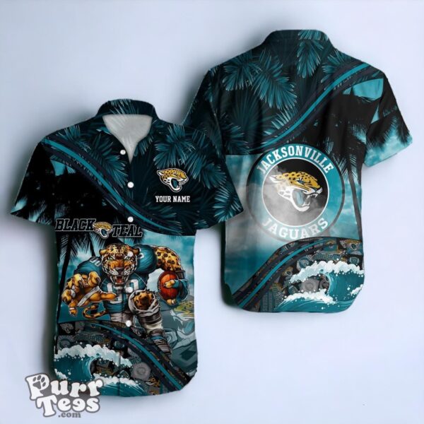 Jacksonville Jaguars NFL Hawaiian Shirt Custom Name Best Gift For Fans Product Photo 1