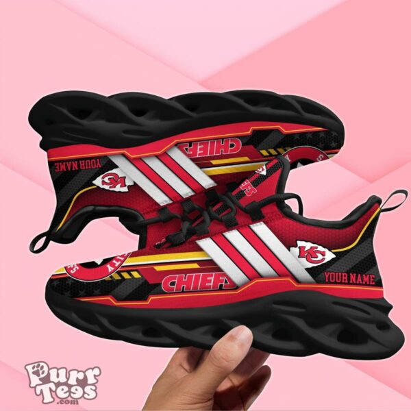 Kansas City Chiefs Max Soul Shoes Custom Name Special Gift For Men And Women Product Photo 3