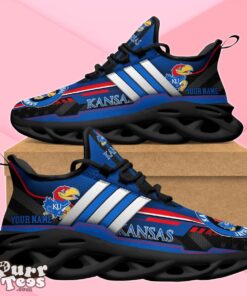 Kansas Jayhawks Max Soul Shoes Custom Name Special Gift For Men And Women Product Photo 2