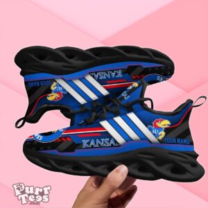 Kansas Jayhawks Max Soul Shoes Custom Name Special Gift For Men And Women Product Photo 3