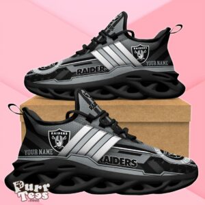 Las Vegas Raiders Max Soul Shoes Custom Name Special Gift For Men And Women Product Photo 2
