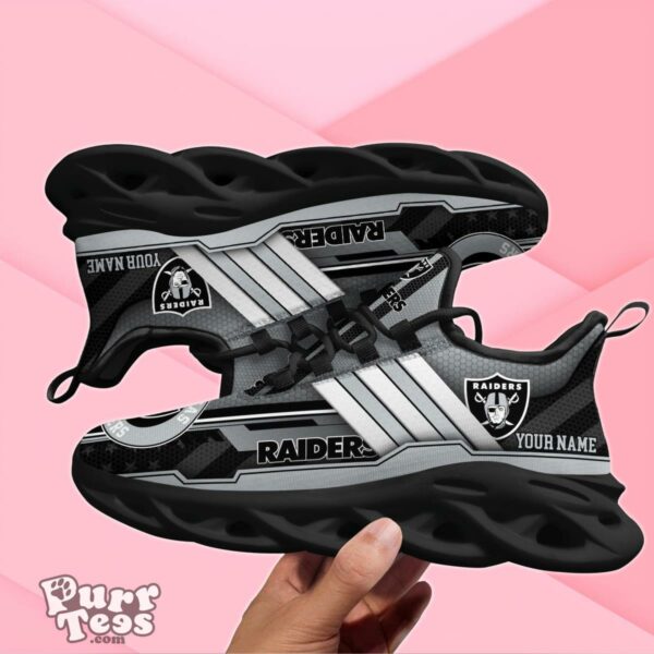 Las Vegas Raiders Max Soul Shoes Custom Name Special Gift For Men And Women Product Photo 3