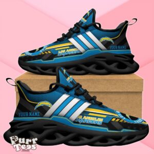 Los Angeles Chargers Max Soul Shoes Custom Name Special Gift For Men And Women Product Photo 2