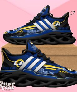 Los Angeles Rams Max Soul Shoes Custom Name Special Gift For Men And Women Product Photo 2