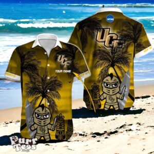 Make It Yours UCF Knights NCAA Hawaiian Shirt with Unique Custom Name Product Photo 1