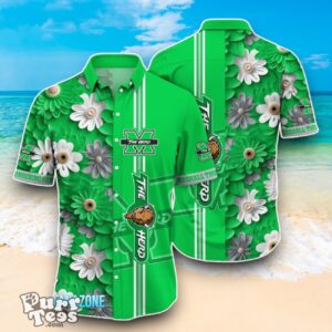Marshall Thundering Herd NCAA3 Flower Hawaiian Shirt Best Design For Fans Product Photo 1