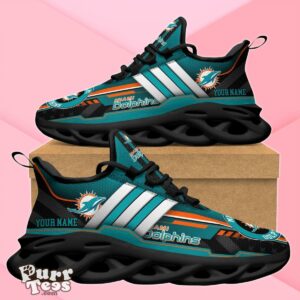 Miami Dolphins Max Soul Shoes Custom Name Special Gift For Men And Women Product Photo 2