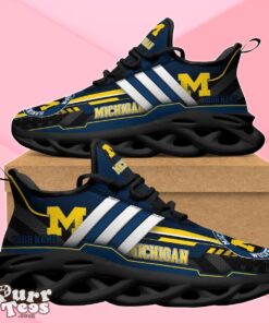 Michigan Wolverines Max Soul Shoes Custom Name Special Gift For Men And Women Product Photo 2