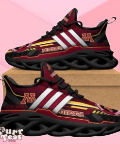 Minnesota Golden Gophers Max Soul Shoes Custom Name Special Gift For Men And Women Product Photo 2