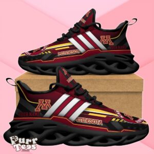 Minnesota Golden Gophers Max Soul Shoes Custom Name Special Gift For Men And Women Product Photo 2