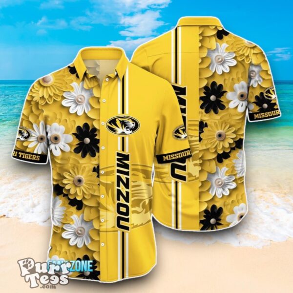 Missouri Tigers NCAA2 Flower Hawaiian Shirt Best Design For Fans Product Photo 1
