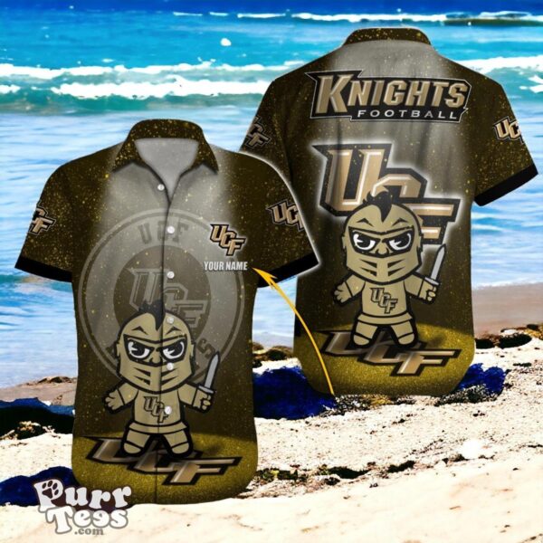 Name in the Game Personalized UCF Knights NCAA Hawaiian Shirt Edition Product Photo 1