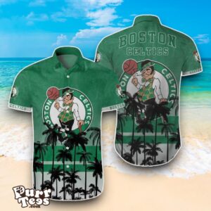 NBA Boston Celtics Hawaiian Shirt Trending Summer For Men Women Product Photo 1