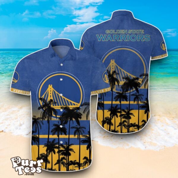 NBA Golden State Warriors Hawaiian Shirt Trending Summer For Men Women Product Photo 3