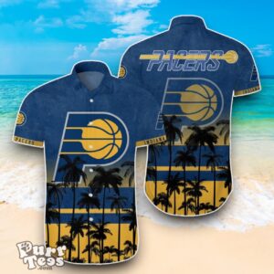 NBA Indiana Pacers Hawaiian Shirt Trending Summer For Men Women Product Photo 1
