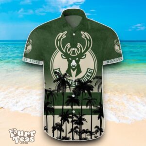NBA Milwaukee Bucks Hawaiian Shirt Trending Summer For Men Women Product Photo 2