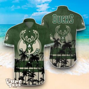 NBA Milwaukee Bucks Hawaiian Shirt Trending Summer For Men Women Product Photo 3