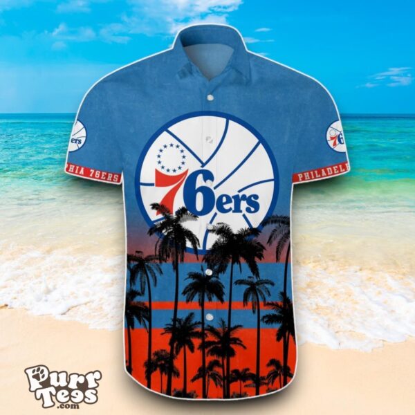 NBA Philadelphia 76ers Hawaiian Shirt Trending Summer For Men Women Product Photo 2
