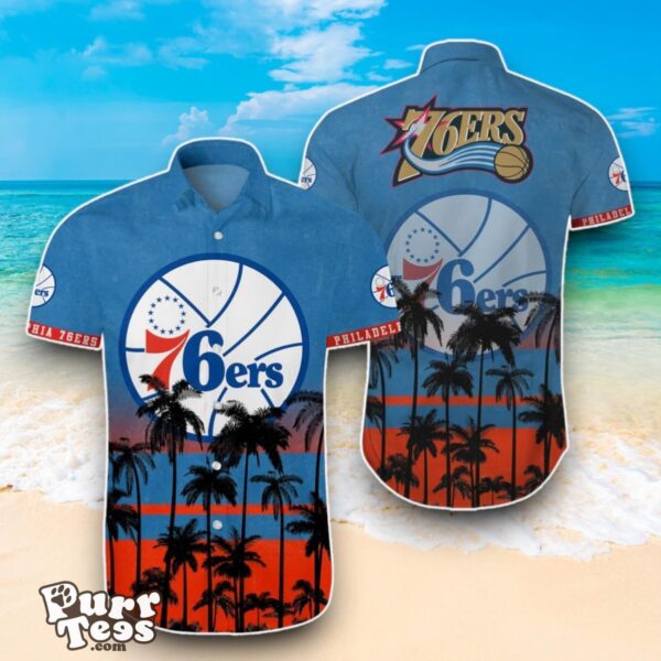 NBA Philadelphia 76ers Hawaiian Shirt Trending Summer For Men Women Product Photo 3