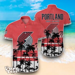 NBA Portland Trail Blazers Hawaiian Shirt Trending Summer For Men Women Product Photo 3