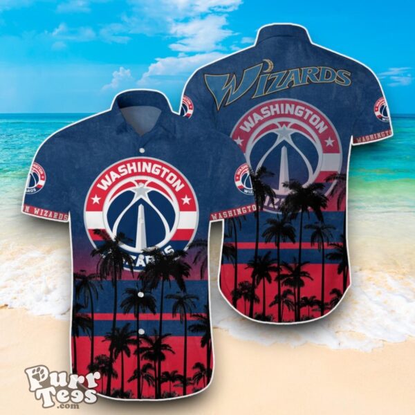 NBA Washington Wizards Hawaiian Shirt Trending Summer For Men Women Product Photo 3